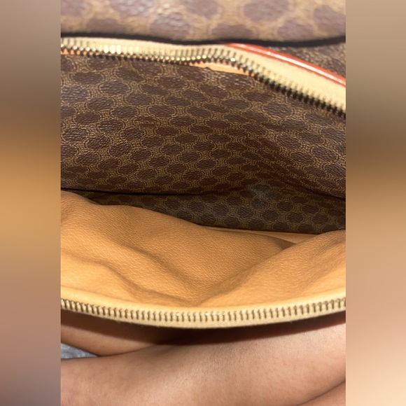 Celine large Vintage Macadam Messenger Bag with detachable strap - Picture 15 of 16